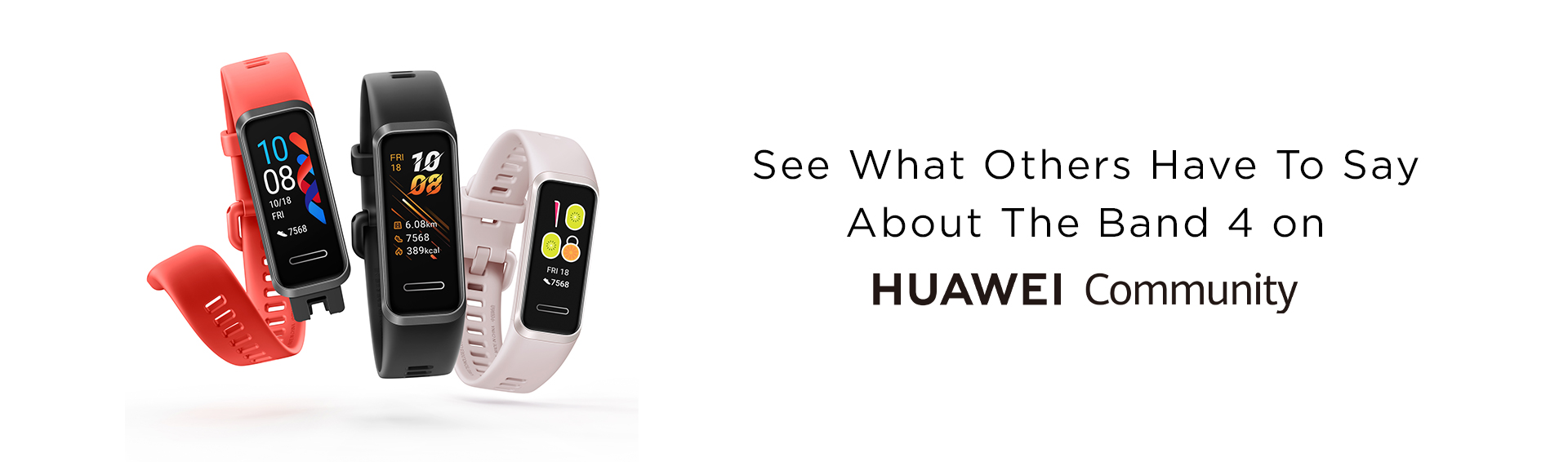 Buy HUAWEI Band 4 - Smart Watch - HUAWEI UK