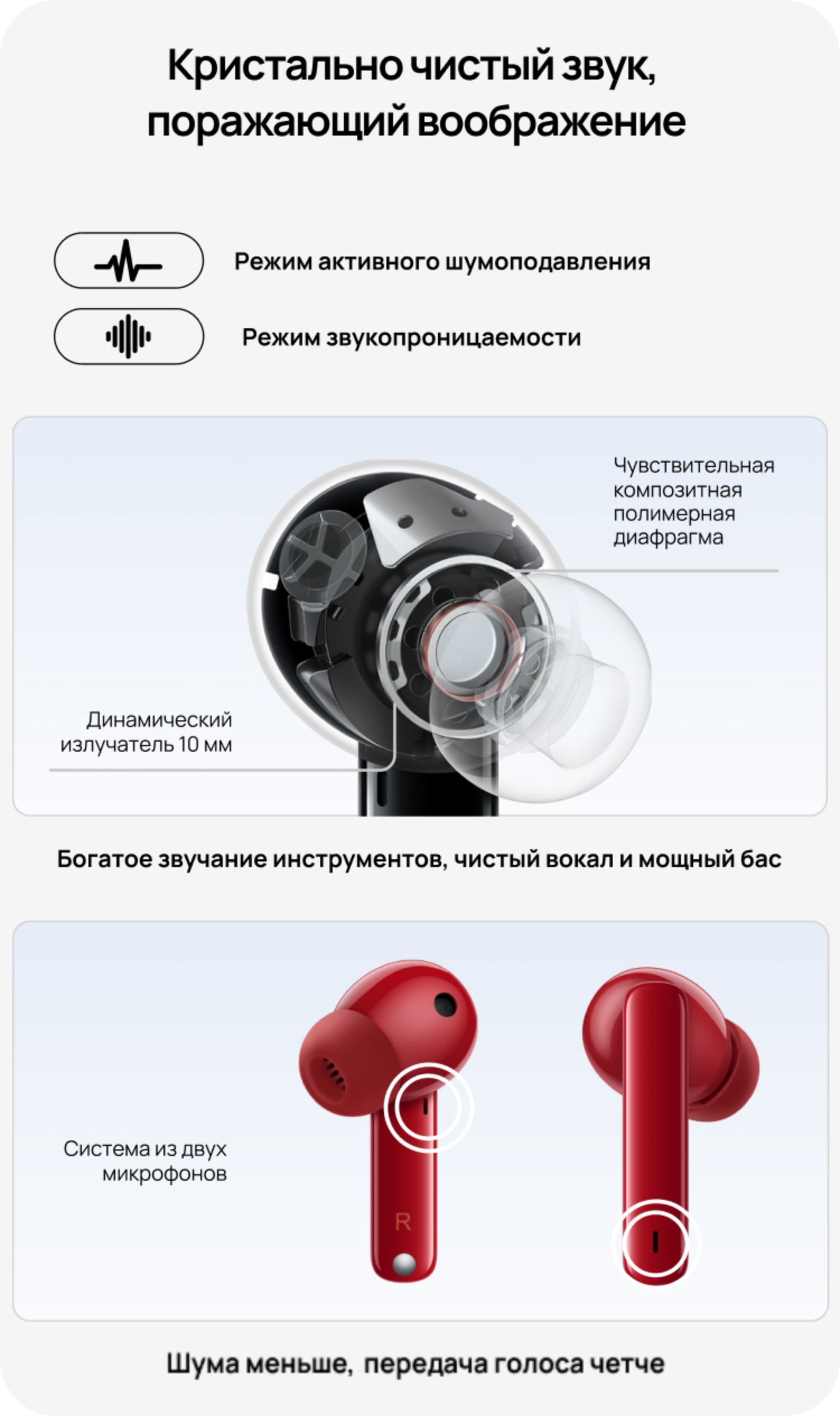 Купить HUAWEI FreeBuds 4i - HUAWEI Россия