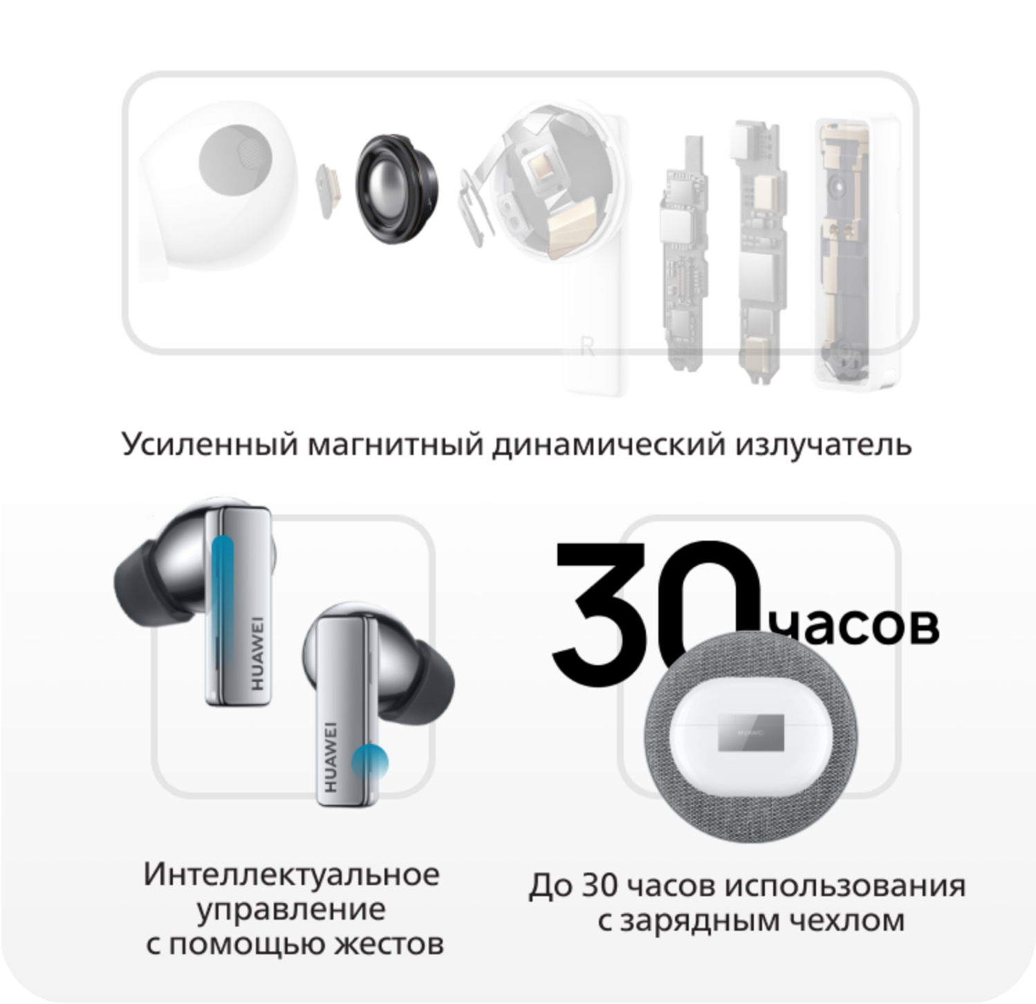 Купить HUAWEI FreeBuds Pro - HUAWEI Россия