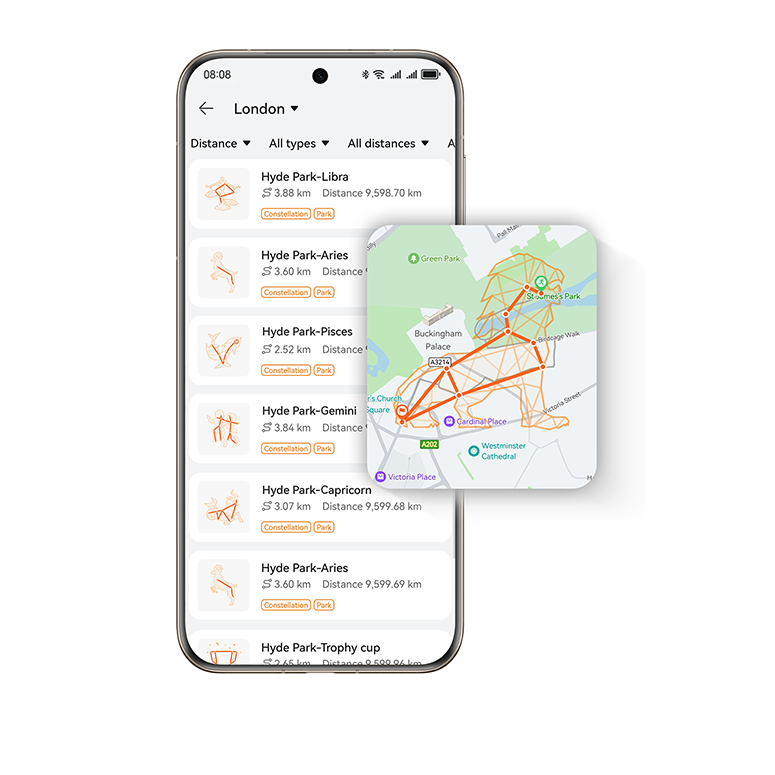 HUAWEI Health RouteDraw