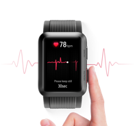 HUAWEI WATCH D KV ECG Analysis