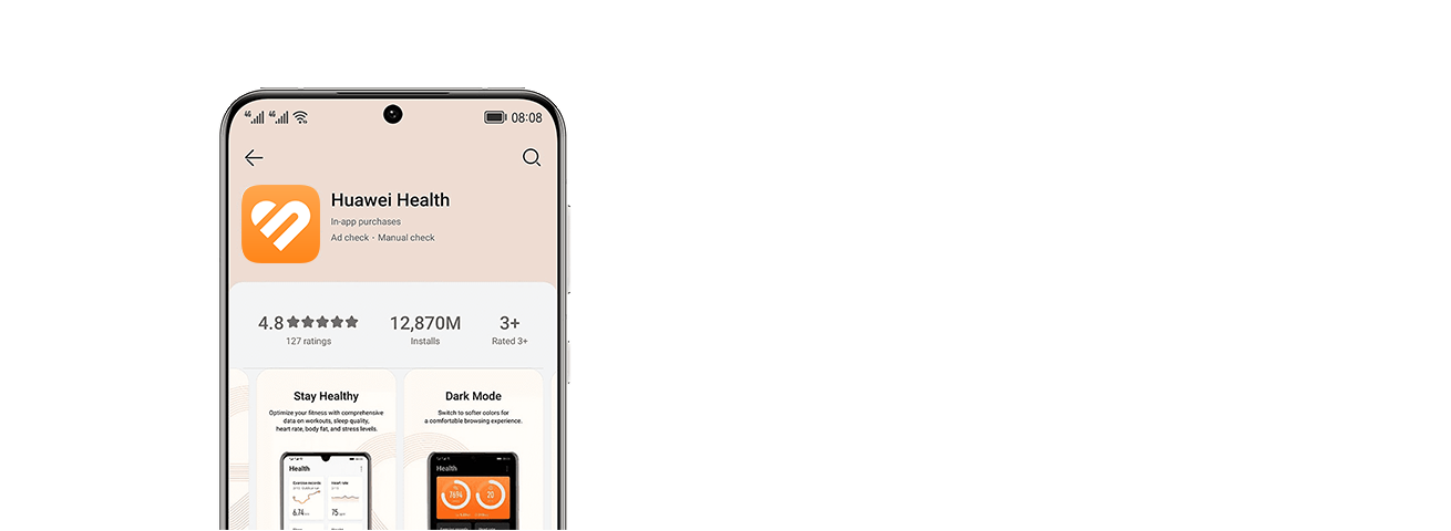 HUAWEI Watch GT 3 health app