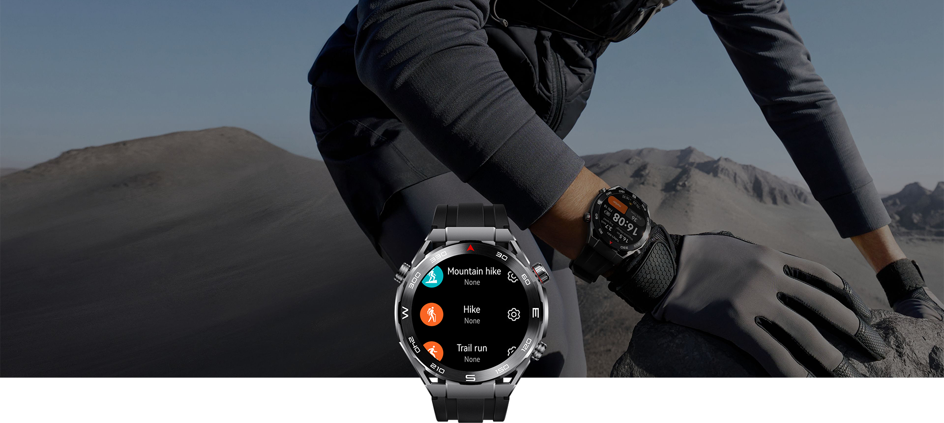 HUAWEI WATCH Ultimate 100+ workout modes