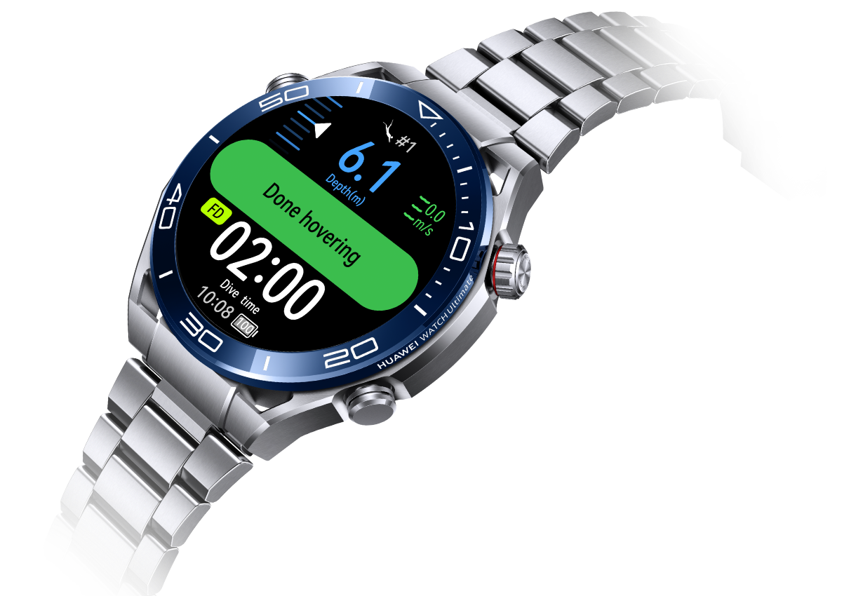 HUAWEI WATCH Ultimate free diving hover timer