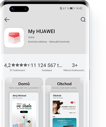 Zaktualizujte přes AppGallery