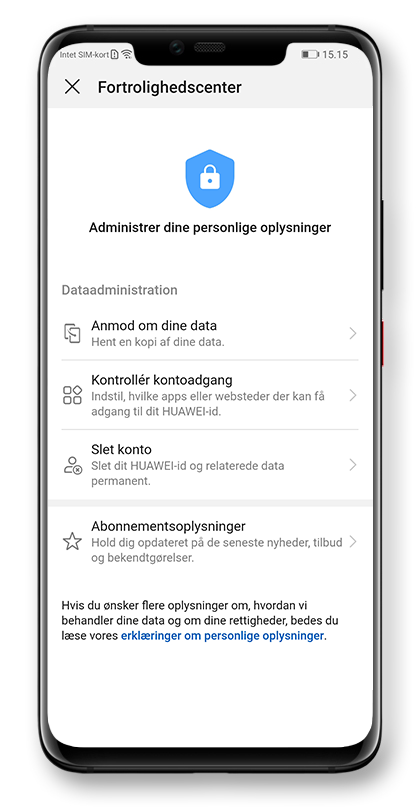 Your data, your decision