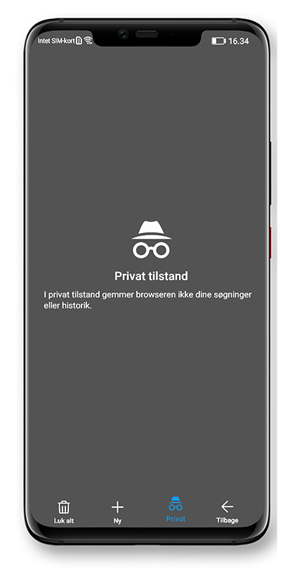 Private mode
