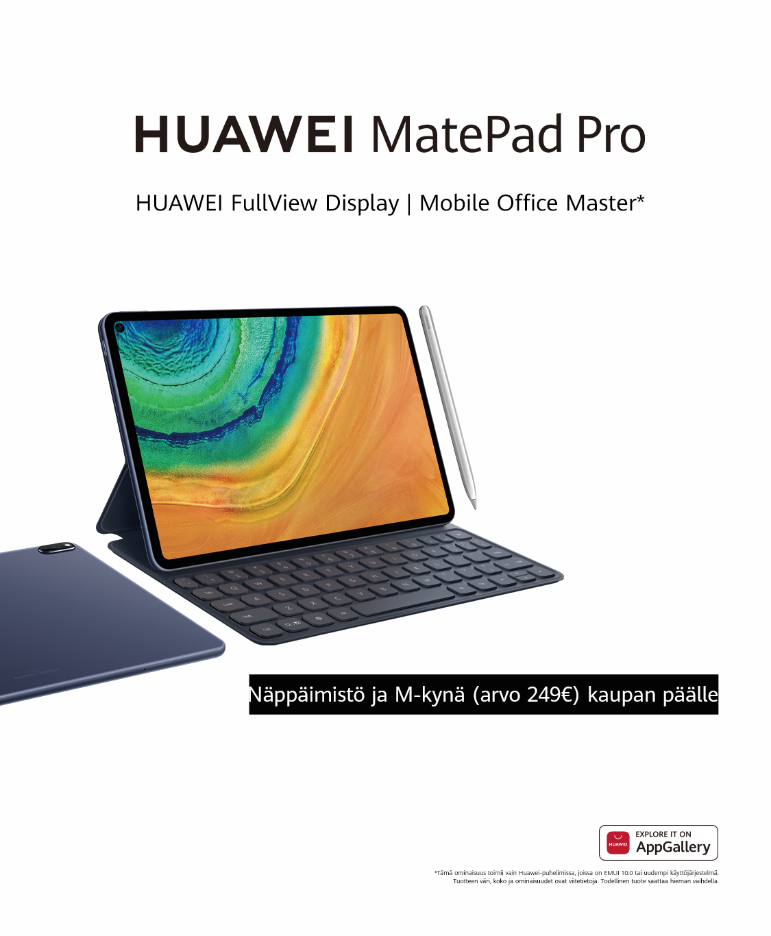HUAWEI MatePad Pro promotion