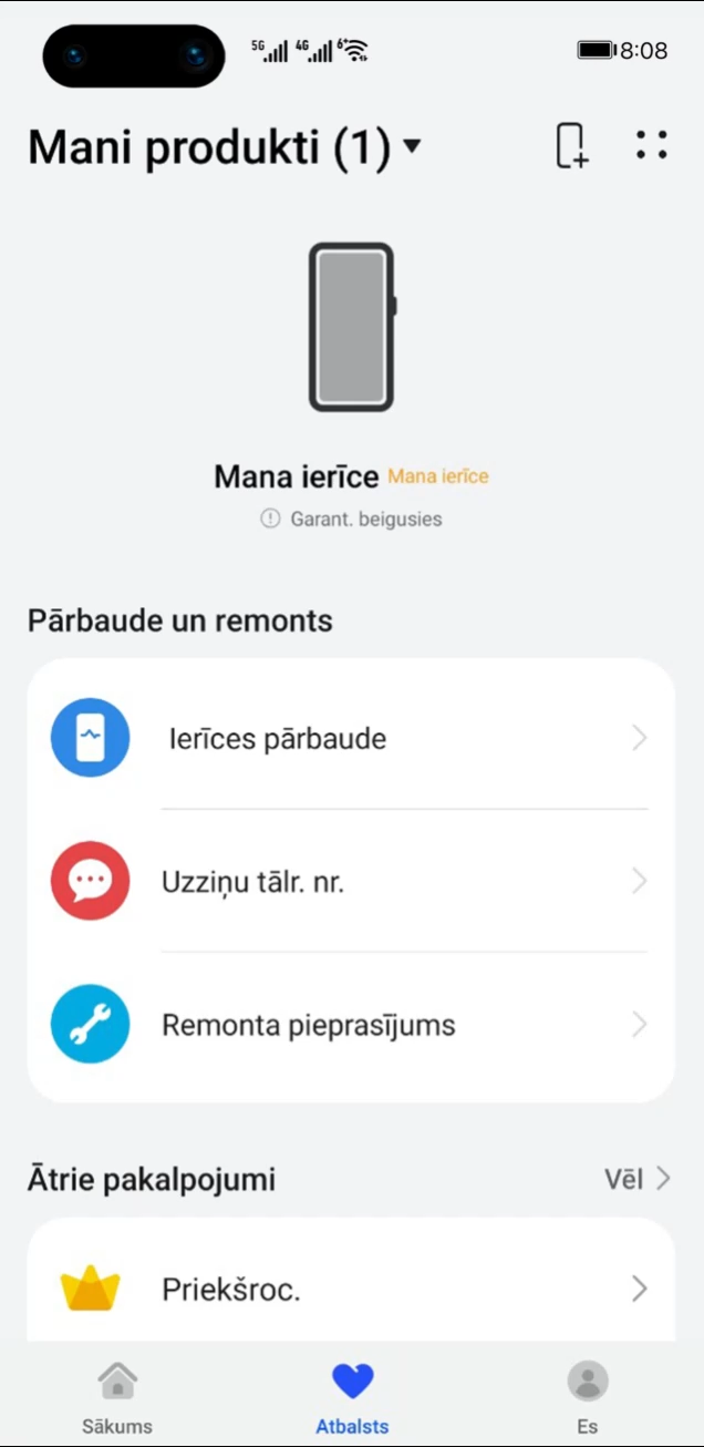 Find service on your fingertips