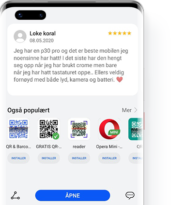 Oppdater via Support-appen