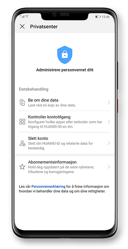 Your data, your decision