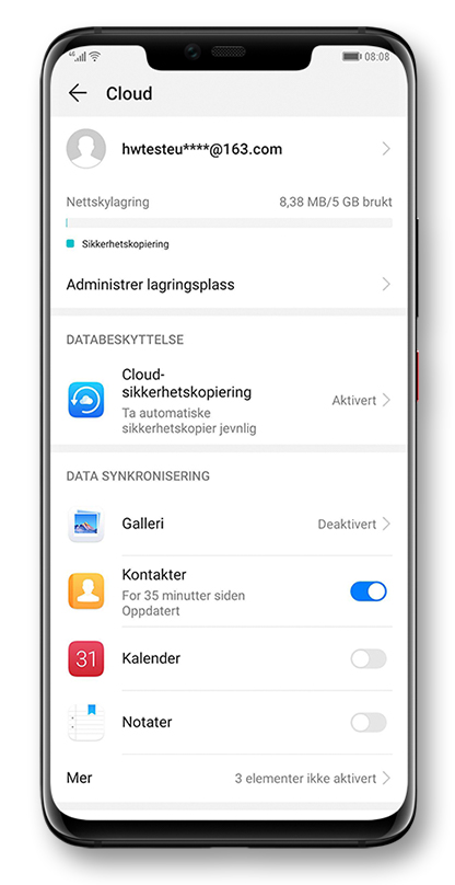 Configure your HUAWEI Cloud storage