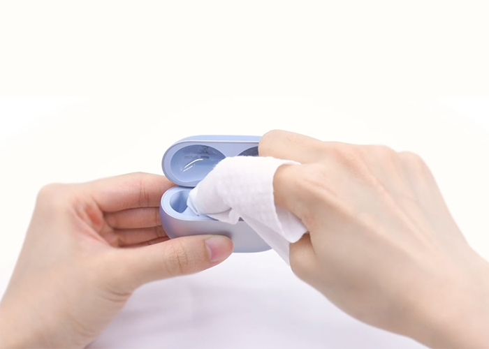 Rengjøring og vedlikehold av øretelefoner Rengjøring og vedlikehold av øretelefoner