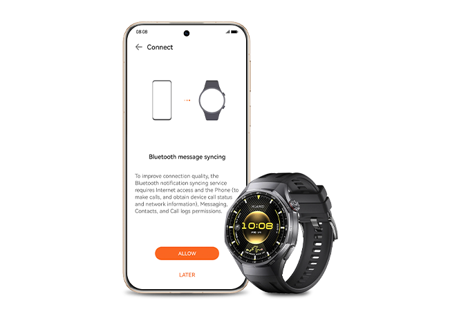 Rozłączanie urządzenia ubieranego z telefonem 