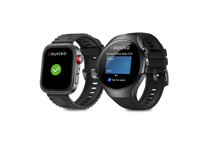 Płatność NFC z Quicko Wallet na urządzeniach HUAWEI