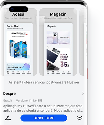 Actualizați prin aplicația Asistență