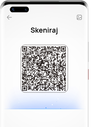 Ažuriranje putem QR koda