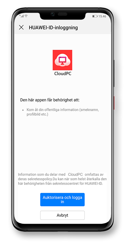 HUAWEI-ID-tjänster