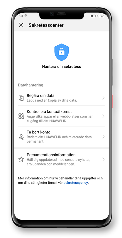 Dina data – ditt beslut