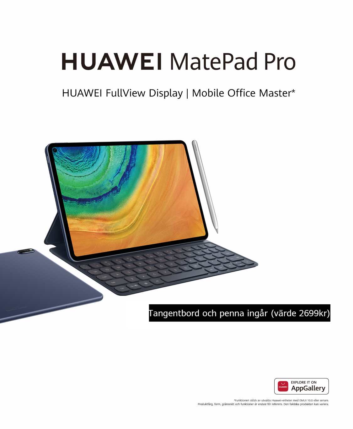  When you buy your HUAWEI mate20 pro or HUAWEI p20 pro, you get a watch gt for free