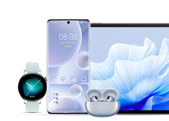 HUAWEI гарнитурасы ұялы телефондармен, планшеттермен, компьютерлермен және т.б. жұптасып, қосыла алады.