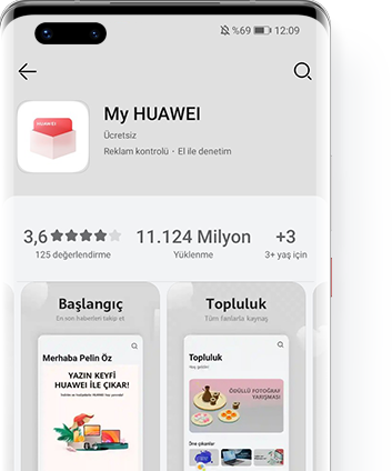 AppGallery ile güncelleyin.