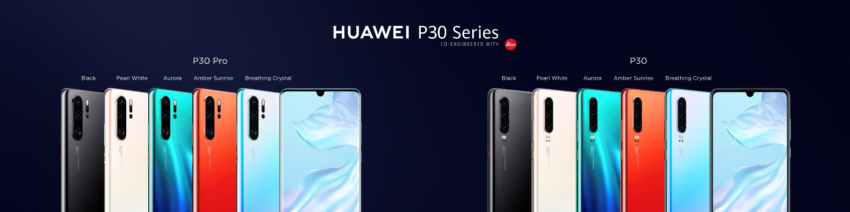 HUAWEI P30 and HUAWEI P30 Pro