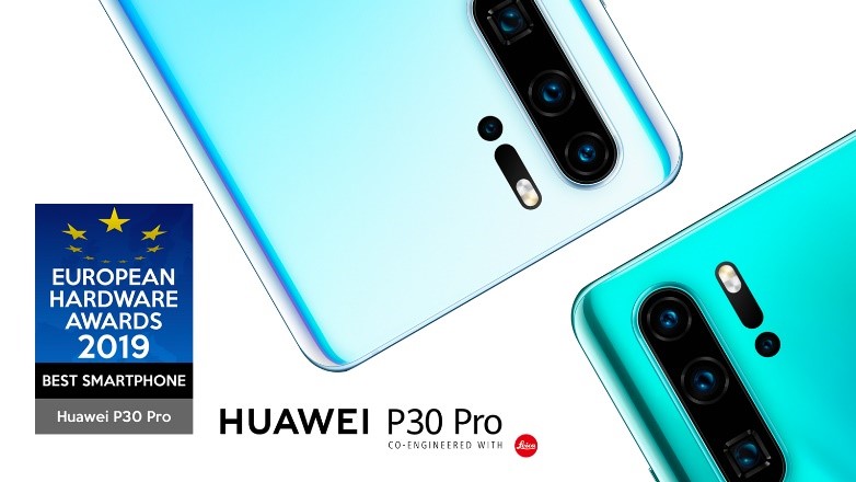 Huawei визнано «Найкращим смартфоном» за версією European Hardware Awards 2019
