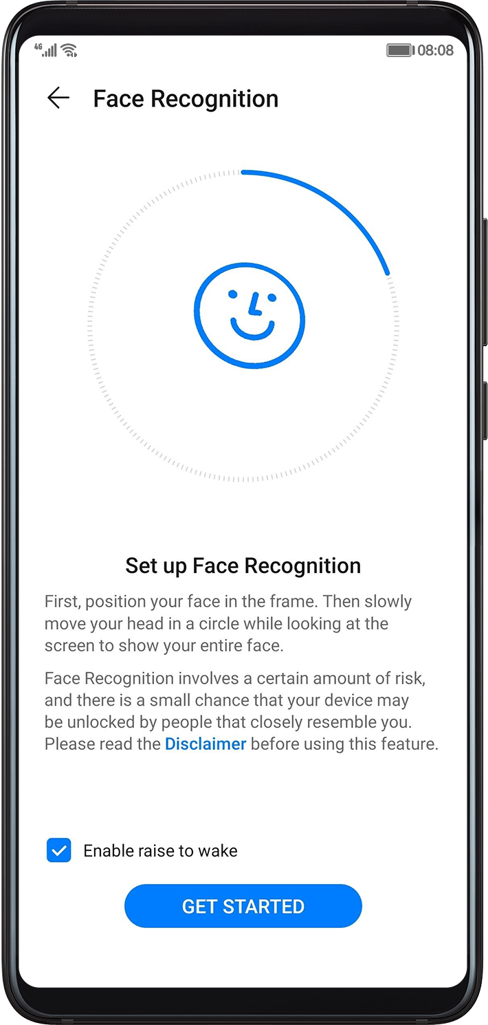Face recognition