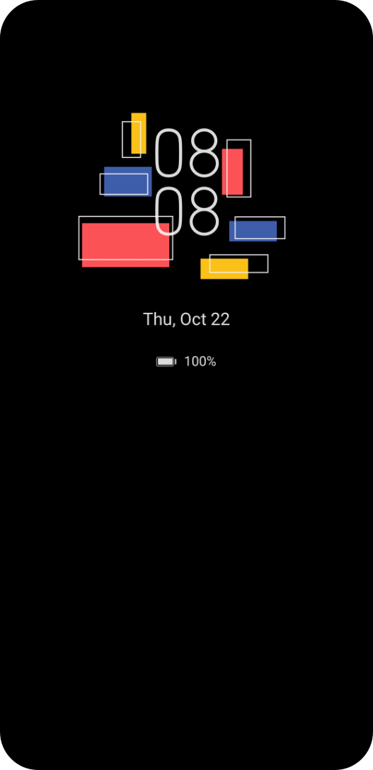 HUAWEI EMUI 11 AOD-Mondrian