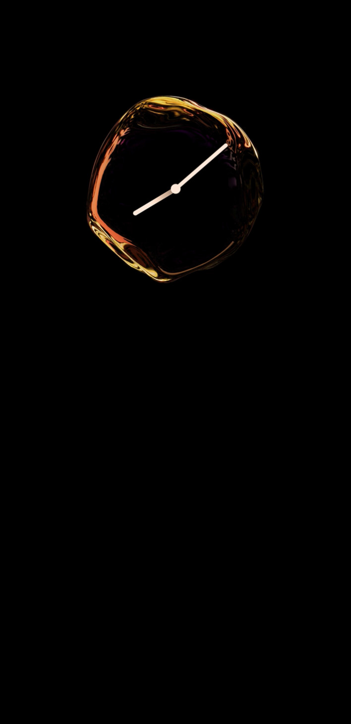 HUAWEI EMUI 11 AOD-Clock