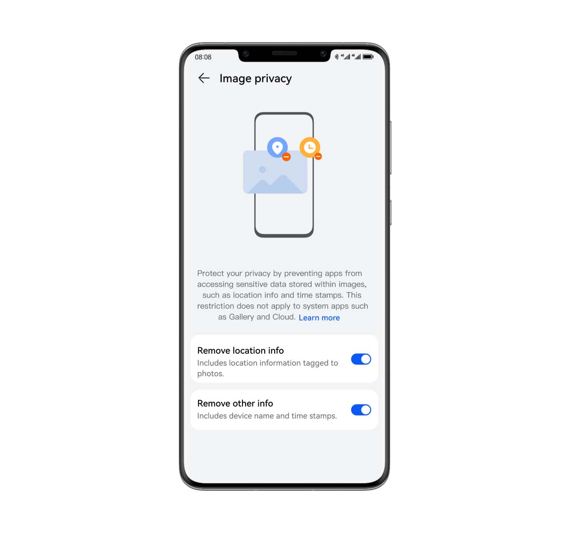 EMUI 13 Operating System Sensitive Information Removal