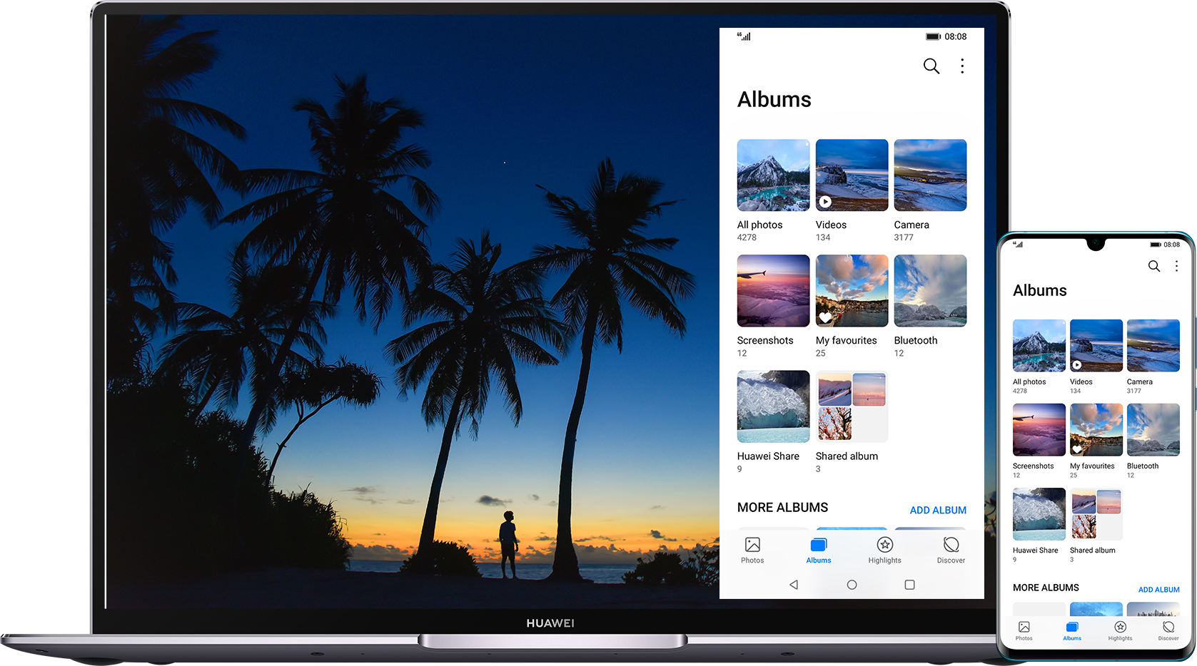 EMUI10 Dual Desk