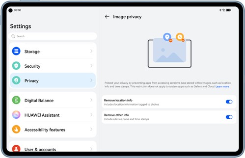 HarmonyOS 4 image-pricacy-protection