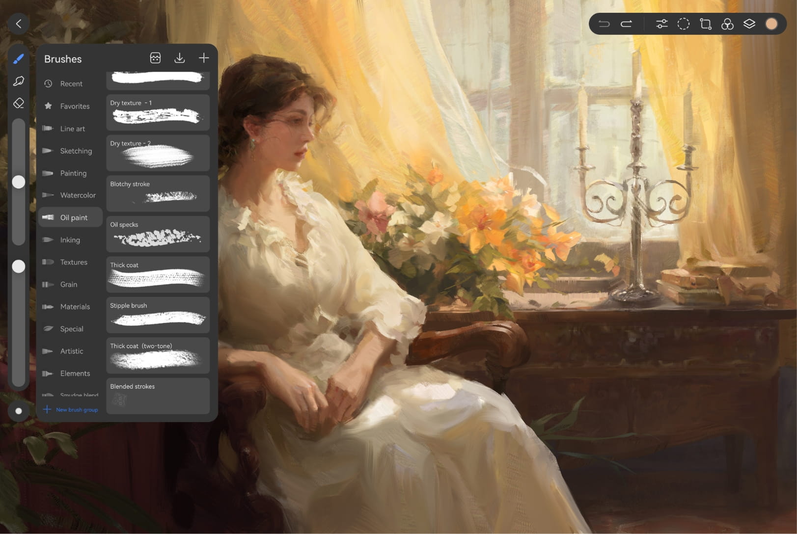 GoPaint professional brushes