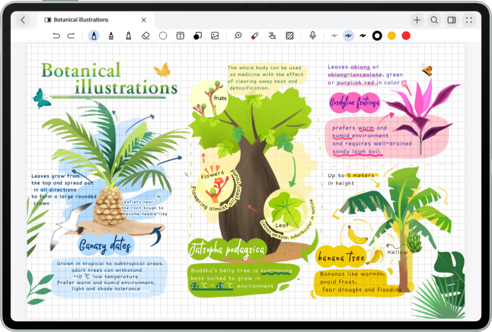 A general introduction of HUAWEI Notes app