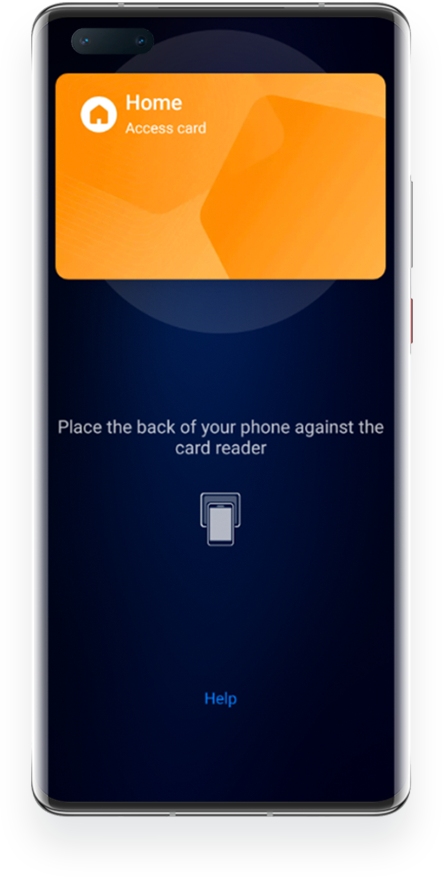 Huawei wallet Access Cards open