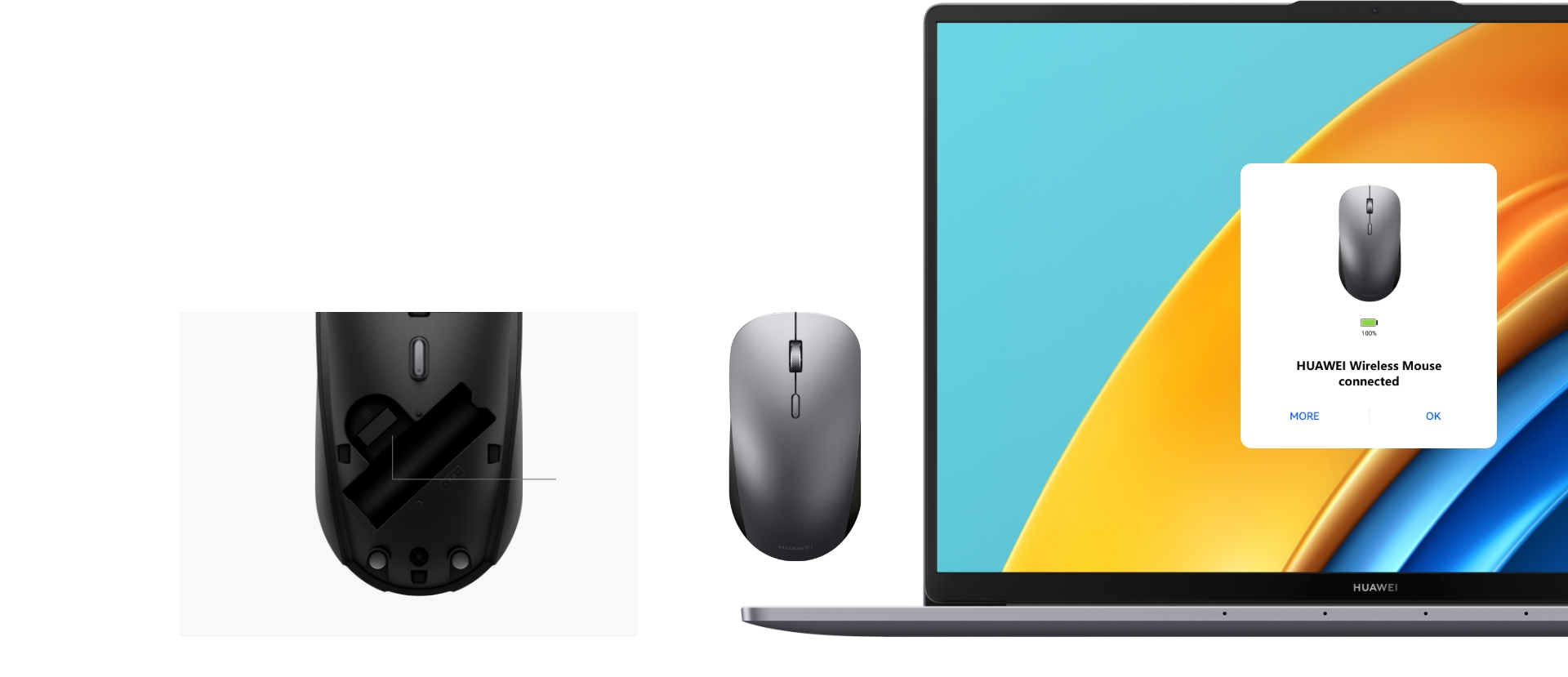 HUAWEI Wireless Mouse dual mode connection