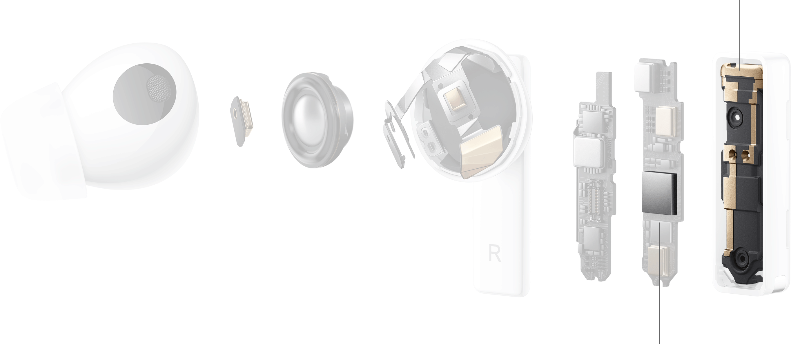 HUAWEI Freelace Pro-structure