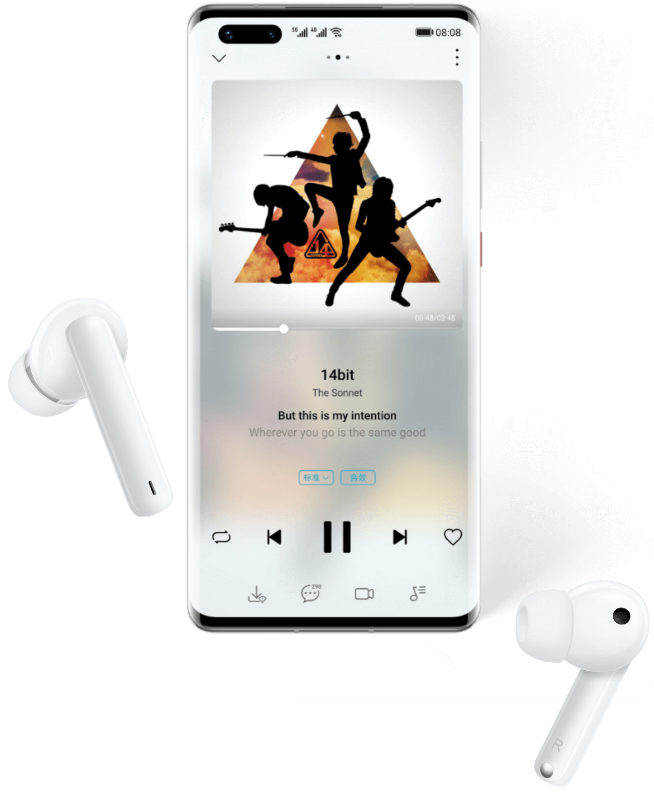 HUAWEI FreeBuds 4i HUAWEI Music