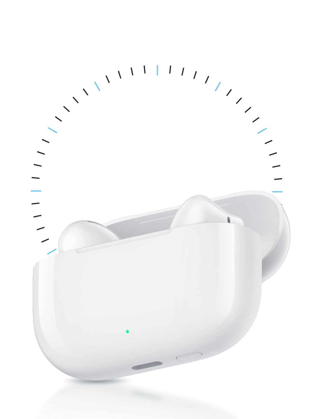 Shows the six key selling points for HUAWEI FreeBuds SE 4 ANC