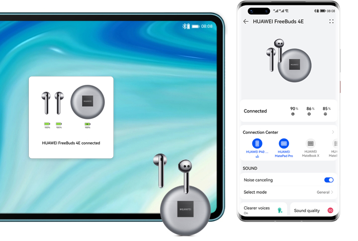Huawei Freebuds 4E ID Multi Device Switching 2