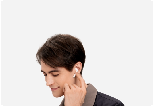 Huawei Freebuds 4E Swipe Controls