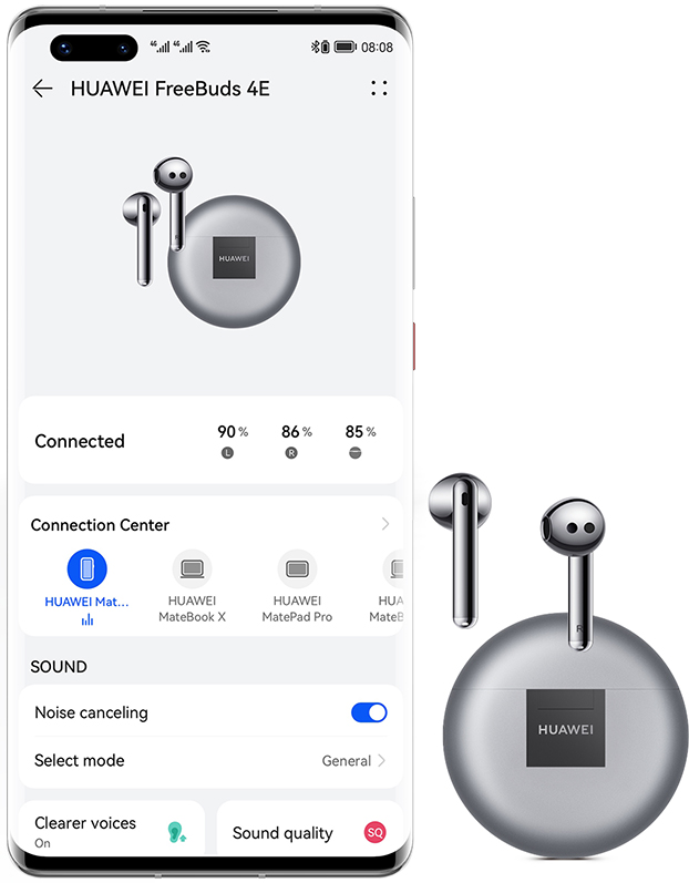 Huawei Freebuds 4E ID Multi Device Switching 1