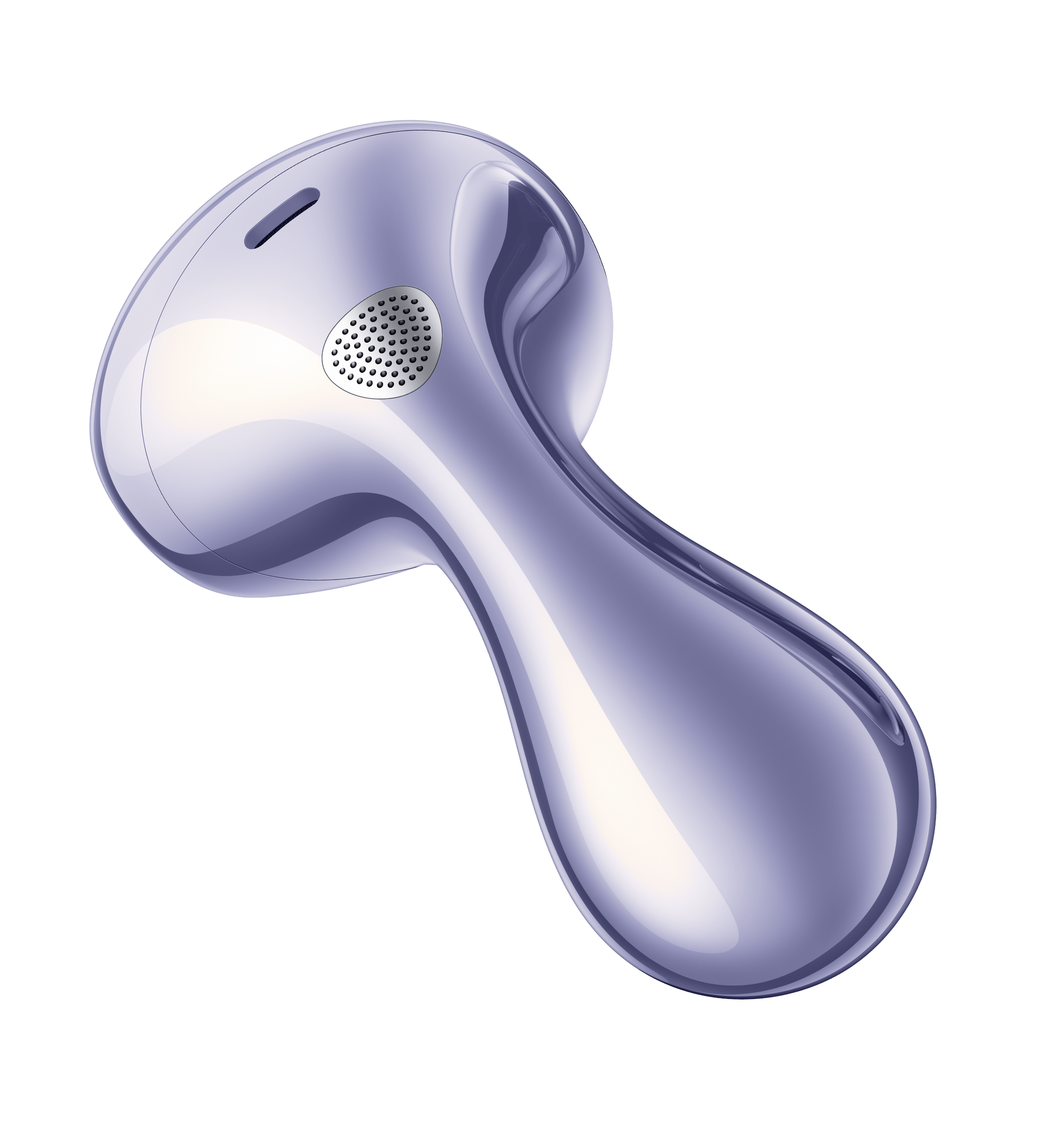 Shows the droplet design on HUAWEI FreeBuds 6.