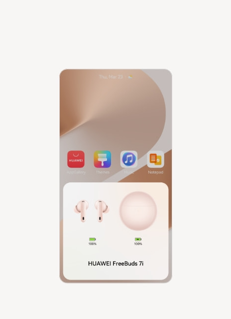 HUAWEI FreeBuds 7i close to connection