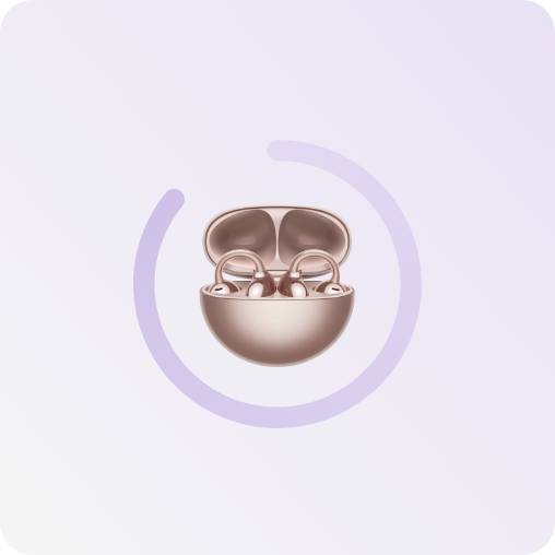 HUAWEI FreeClip's long battery life.