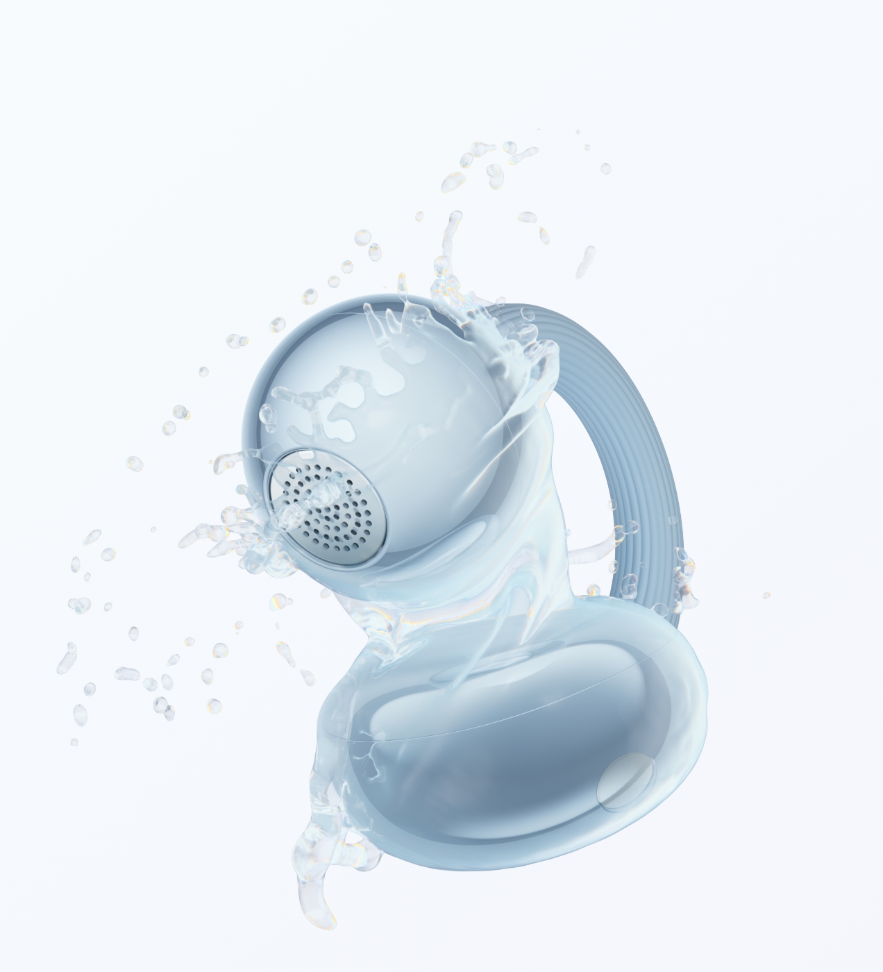 HUAWEI FreeClip 2 earbuds with water, display the IP57 sweat-and water-resistance feature