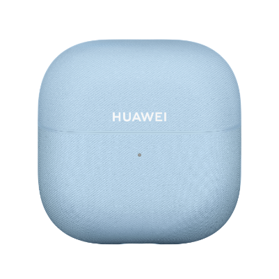 HUAWEI FreeClip 2 blue front view, display the blue color