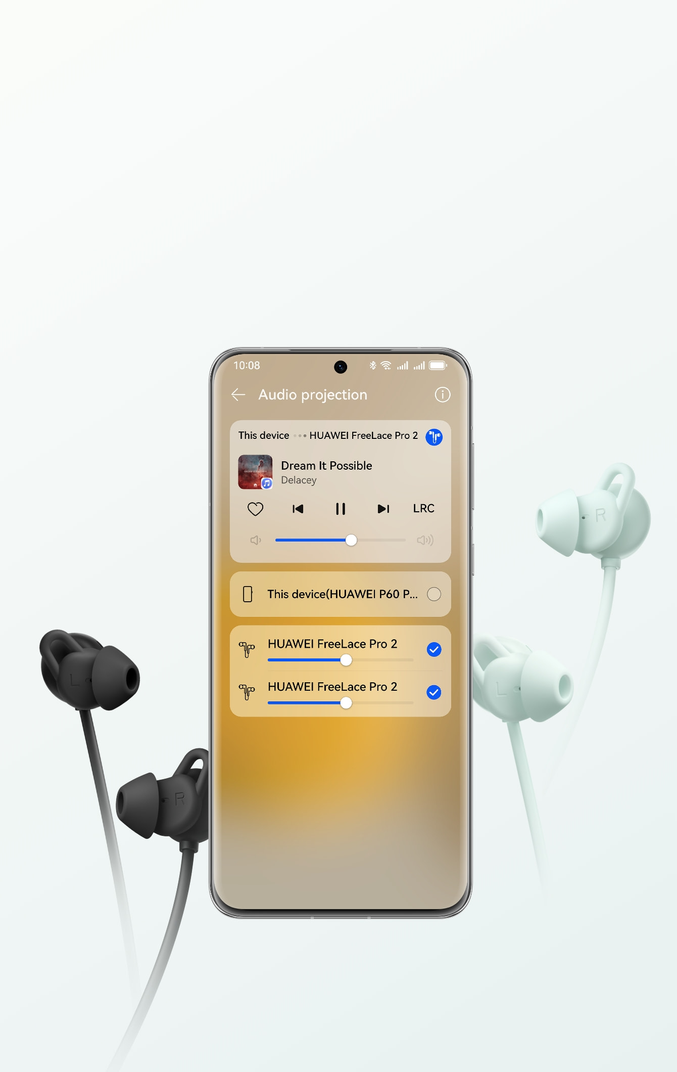 HUAWEI FreeLace Pro 2 Music Share